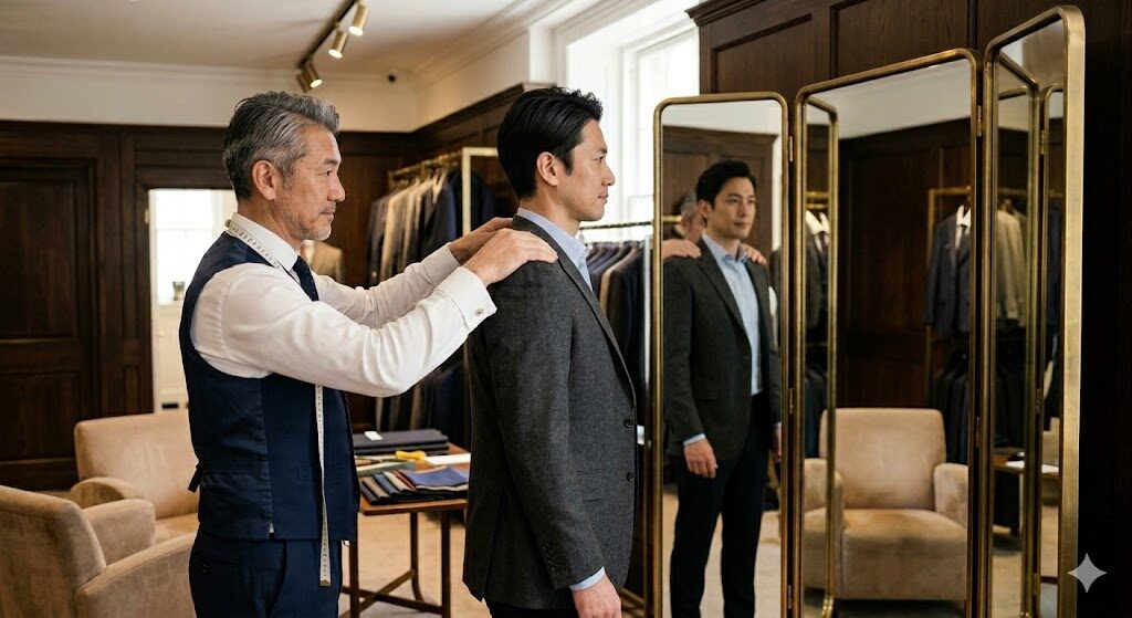 洋服の青山でハレカリを試着する方法