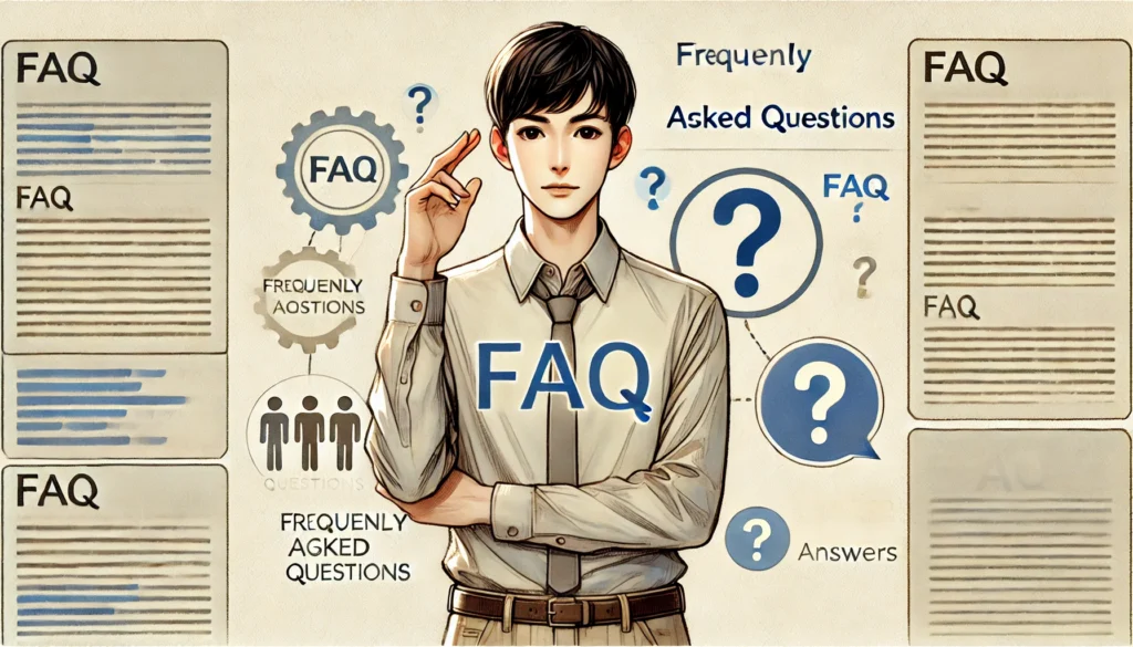 FAQ(よくある質問と回答)