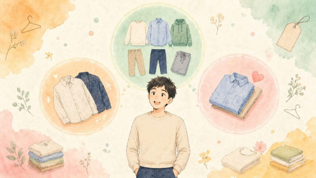 エアークローゼット並みの人気があるメンズの服サブスク3選