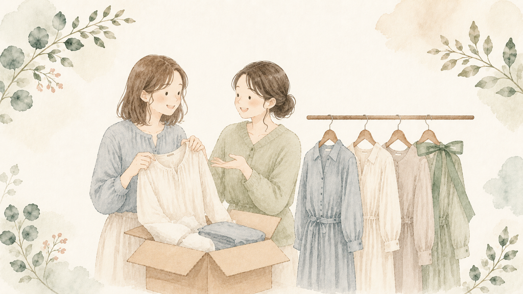 お友達紹介クーポンで1着多く楽しむ女性たち