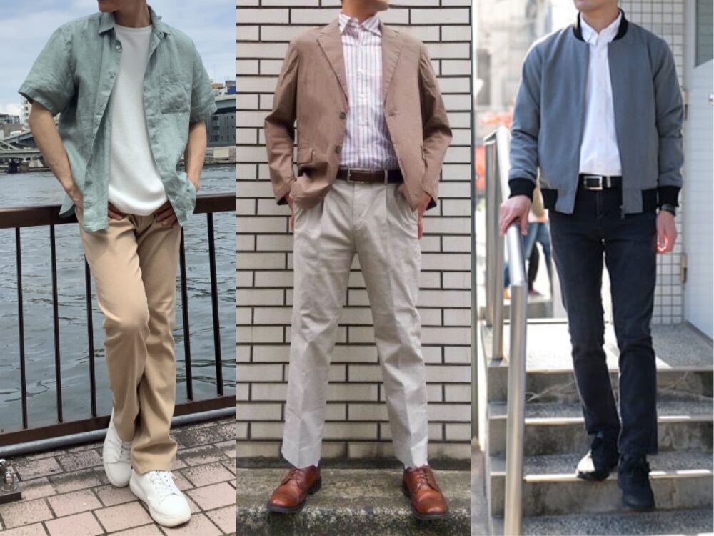 ビズ服のコーディネート例
