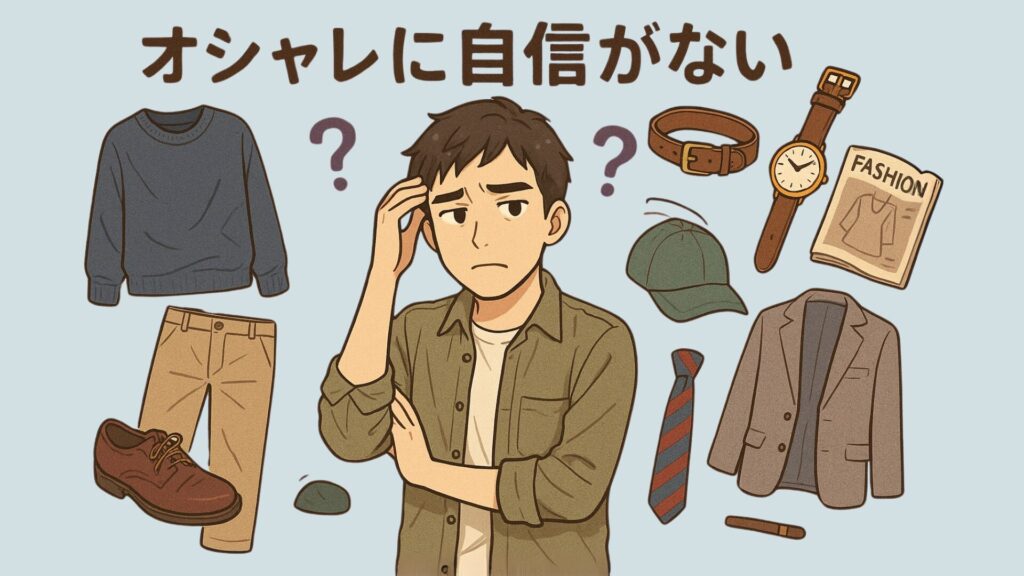 オシャレに自信がない