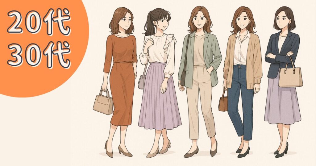 20代・30代におすすめのブランド