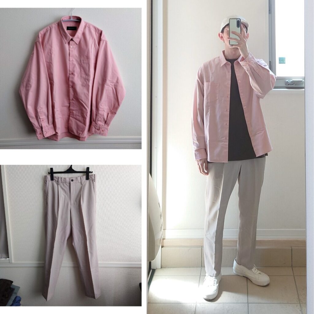 新しく似合う服と出会えたときのコーデ