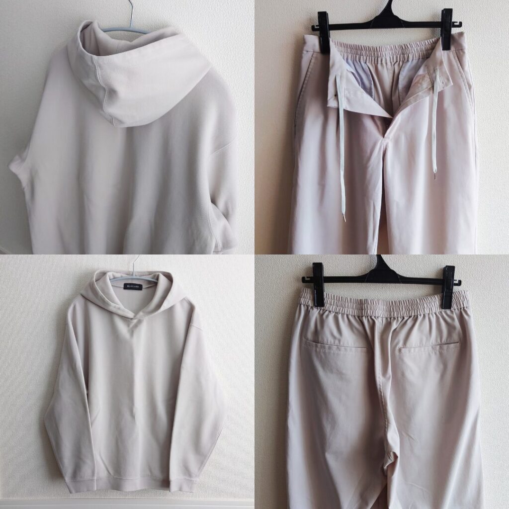 実際にレンタルした品質やデザインの良いUWearの服