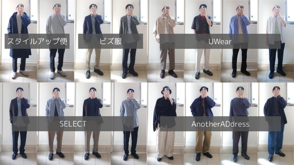 今までに服のサブスクサービスでレンタル・購入した服