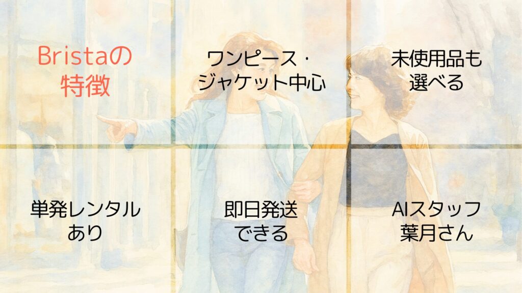 ブリスタの5つの特徴