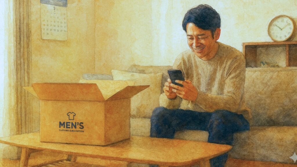 服選びが苦手な40代メンズはサブスクが正解
