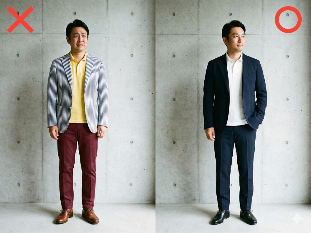 ベーシックカラーへの統一