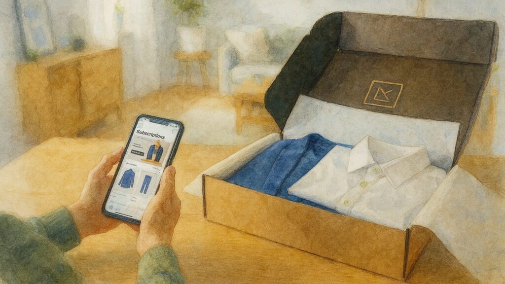 40代のダサい服を卒業するサブスク活用