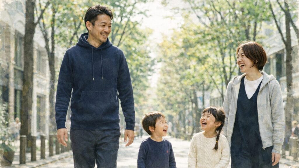 戦略的なパーカー選びでダサいおっさんを卒業