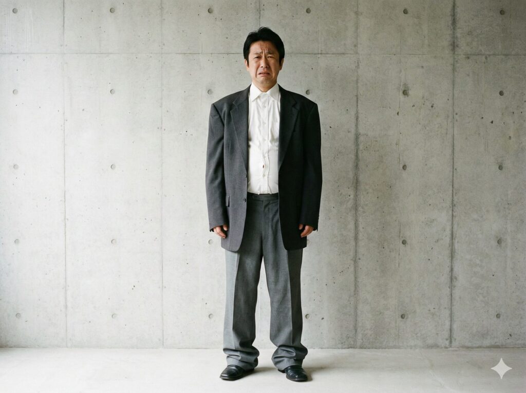 サイズ感の不一致