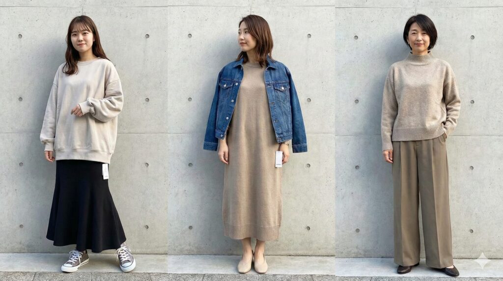 メチャカリから届くコーデのイメージ画像