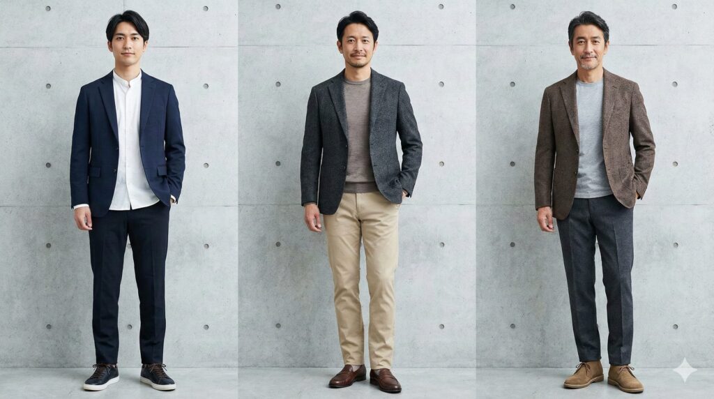 ビズ服から届くコーデのイメージ画像