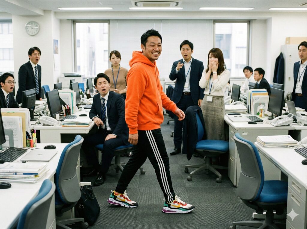 過度なスポーティスタイル