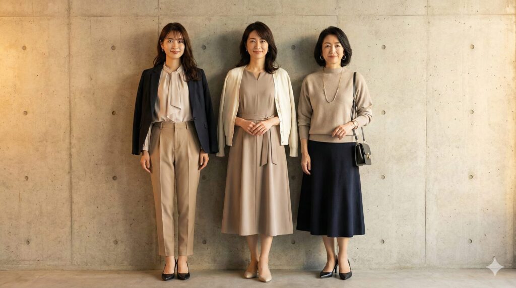 エアークローゼットから届くコーデのイメージ画像