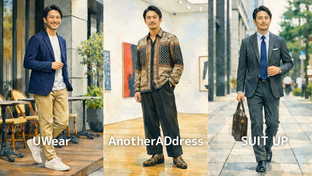 単発・1回利用におすすめの服サブスク