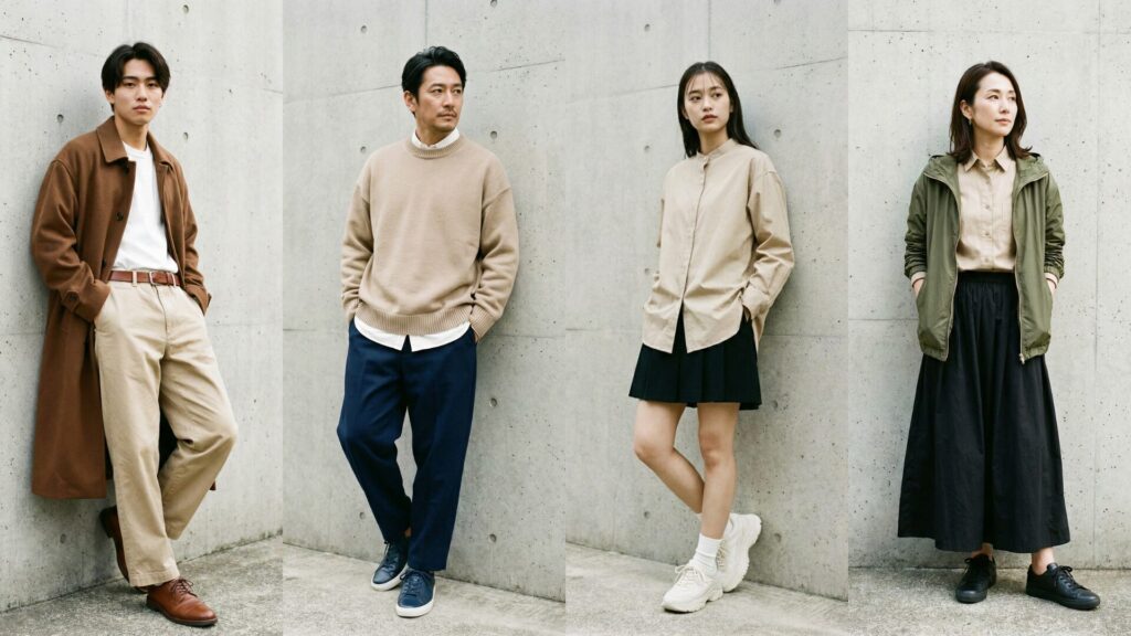 ベージュに合う服の組み合わせ