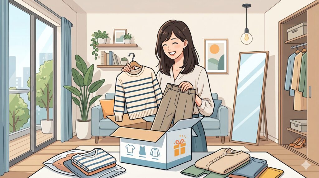 自分で組むのが面倒なら服サブスクがおすすめ