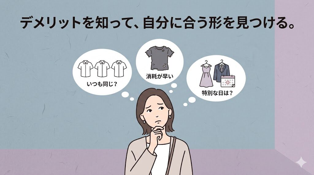 私服の制服化のデメリット