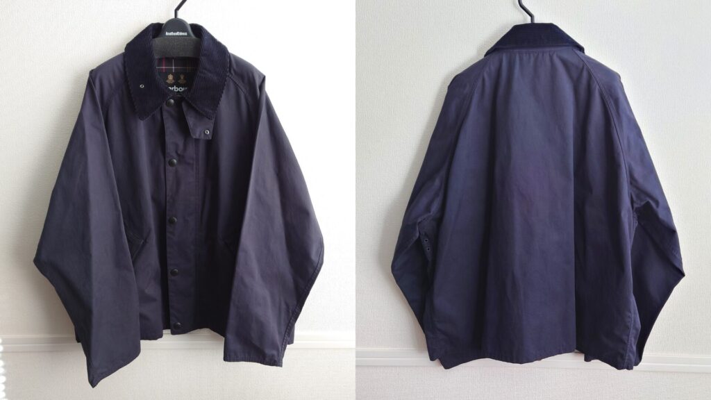 買取ったバブアーのジャケット