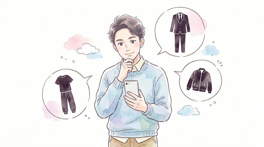 メンズ服サブスクの全体像と選び方