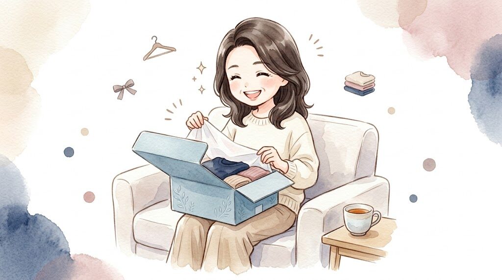 50代が洋服サブスクを選ぶ3つのポイント