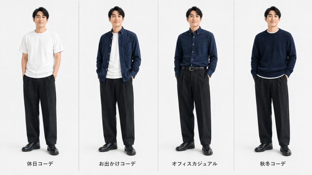 メンズが最初に揃えるべき基本アイテム5点