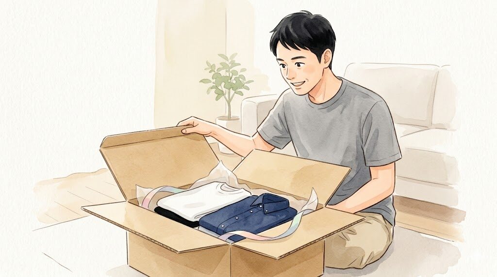 自分で選ぶのが面倒なら服サブスク