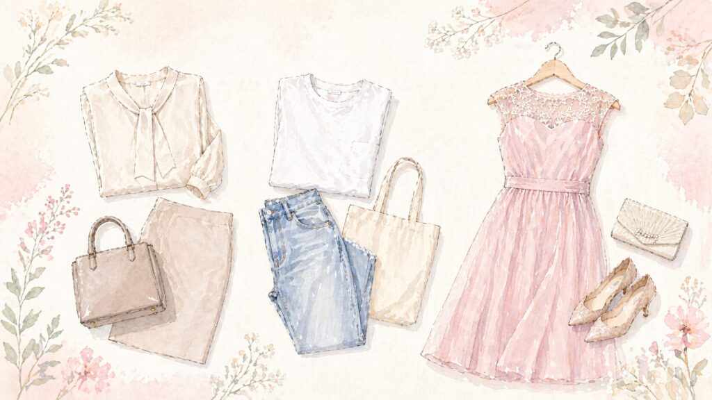 20代のシーン別おすすめ洋服サブスク
