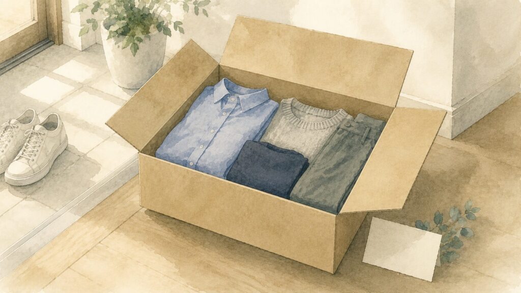 興味がない男性に服サブスクが向く理由